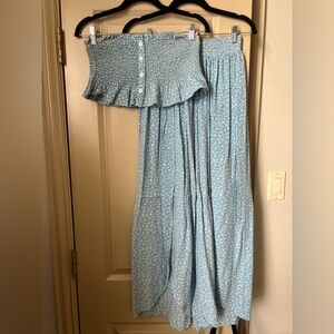 American Threads Floral Set - Both Top and Pants Size Medium